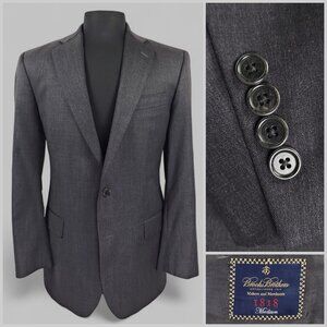 Brooks Brothers 1818 Madison 41R Wool 2 Button Blazer Jacket